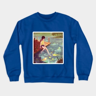 Pond Girl Crewneck Sweatshirt